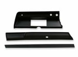 Holley EFI 1966 Chevelle 4.6L Dash Bezels for 6.86" PRO Dashes 553-424 for Chevy Chevelle 6.86 inch black