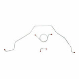t 1966 Chevrolet Bel Air Front Brake Line Kit Power Brakes - BKT6602SS Fine Lines