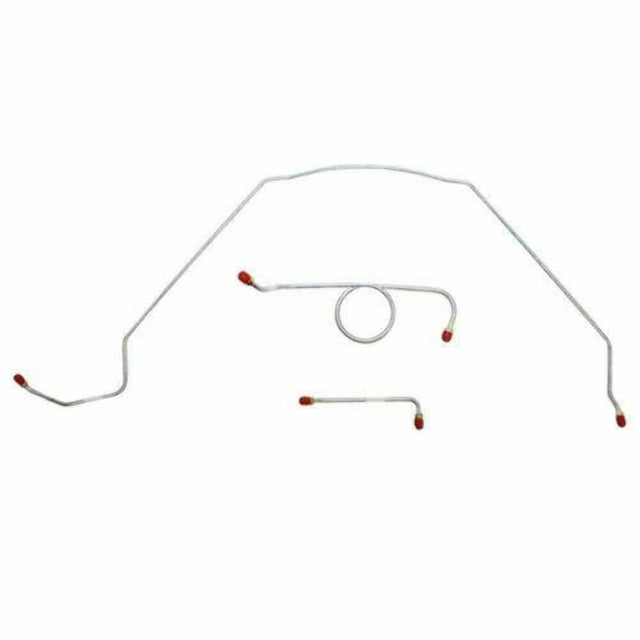 t 1966 Chevrolet Chevelle Front Brake Line Kit Standard Brakes - CKT6601SS Fine Lines
