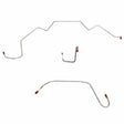 Front Brake Line Kit for 1966 Dodge Coronet stainless steel