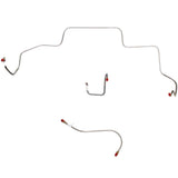 Front Brake Line Kit for 1966 Dodge Coronet stainless steel