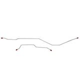 Brake Line for 1966 Ford Fairlane Rear Axle Lines with 8 Inch Axle 2 Set stainless steel