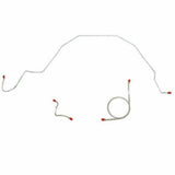 Front Brake Line Kit for 1966 Ford Galaxie stainless steel