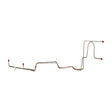 Transmission Cooler Lines for 1966 Ford Galaxie SBF stainless steel