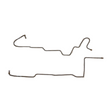t 1966 Ford Mustang Transmission Cooler Lines 8 Cylinder C4 2 Piece - ZTC6602SS Fine Lines