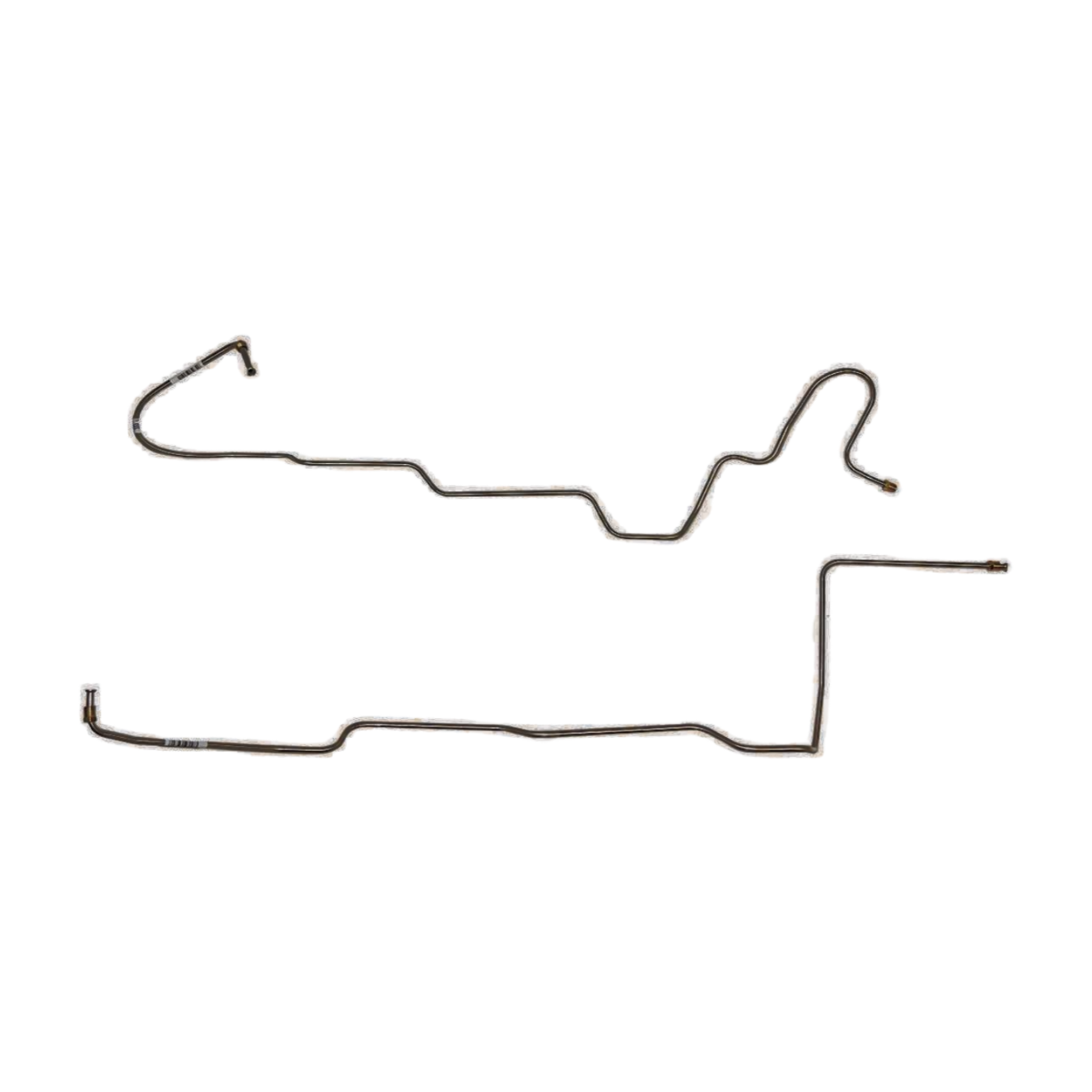 t 1966 Ford Mustang Transmission Cooler Lines 8 Cylinder C4 2 Piece - ZTC6602SS Fine Lines