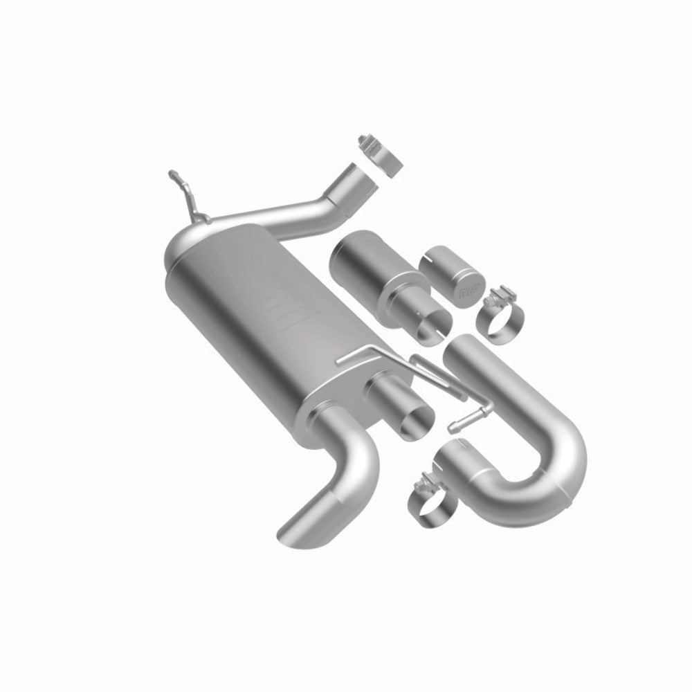 Fits 2007-2011 Jeep Wrangler Overland Series Axle-Back Performance Exhaust 19649
