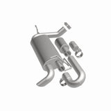Fits 2007-2011 Jeep Wrangler Overland Series Axle-Back Performance Exhaust 19649