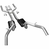 t 1967-1969 Chevrolet Camaro Header-back Exhaust System Flowmaster American Thunde Flowmaster