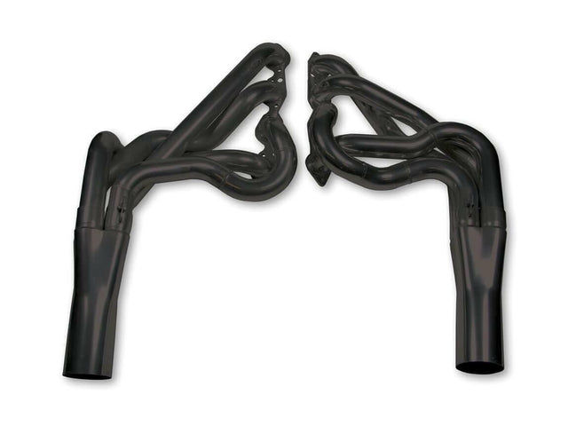 Hooker 1967-1969 Chevrolet Camaro Long Tube Headers Super Competition 2401HKR for 1967-1969 Chevy Camaro black ceramic coated long tube
