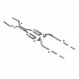 MagnaFlow exhaust system for 1967-1970 Ford Mustang stainless steel polished