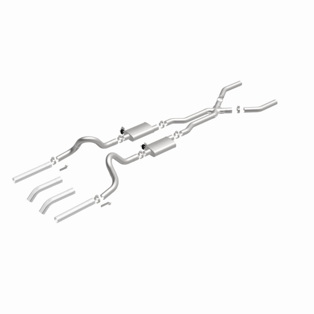 t 1967-1970 Ford Mustang System Street Crossmember-Back 15819 Magnaflow MagnaFlow Exhaust Products