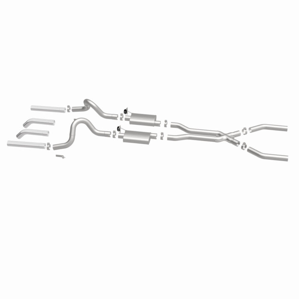 t 1967-1970 Ford Mustang System Street Crossmember-Back 15819 Magnaflow MagnaFlow Exhaust Products