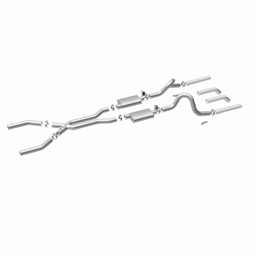 t 1967-1970 Ford Mustang System Street Crossmember-Back 15819 Magnaflow MagnaFlow Exhaust Products