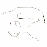 Front Brake Line Kit for 1967-1972 Ford F-100 2WD disc brakes drum brakes stainless steel