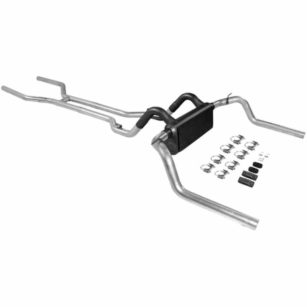 t 1967-1973 Chevrolet Camaro Header-back Exhaust System Flowmaster American Thunder 17104 Flowmaster