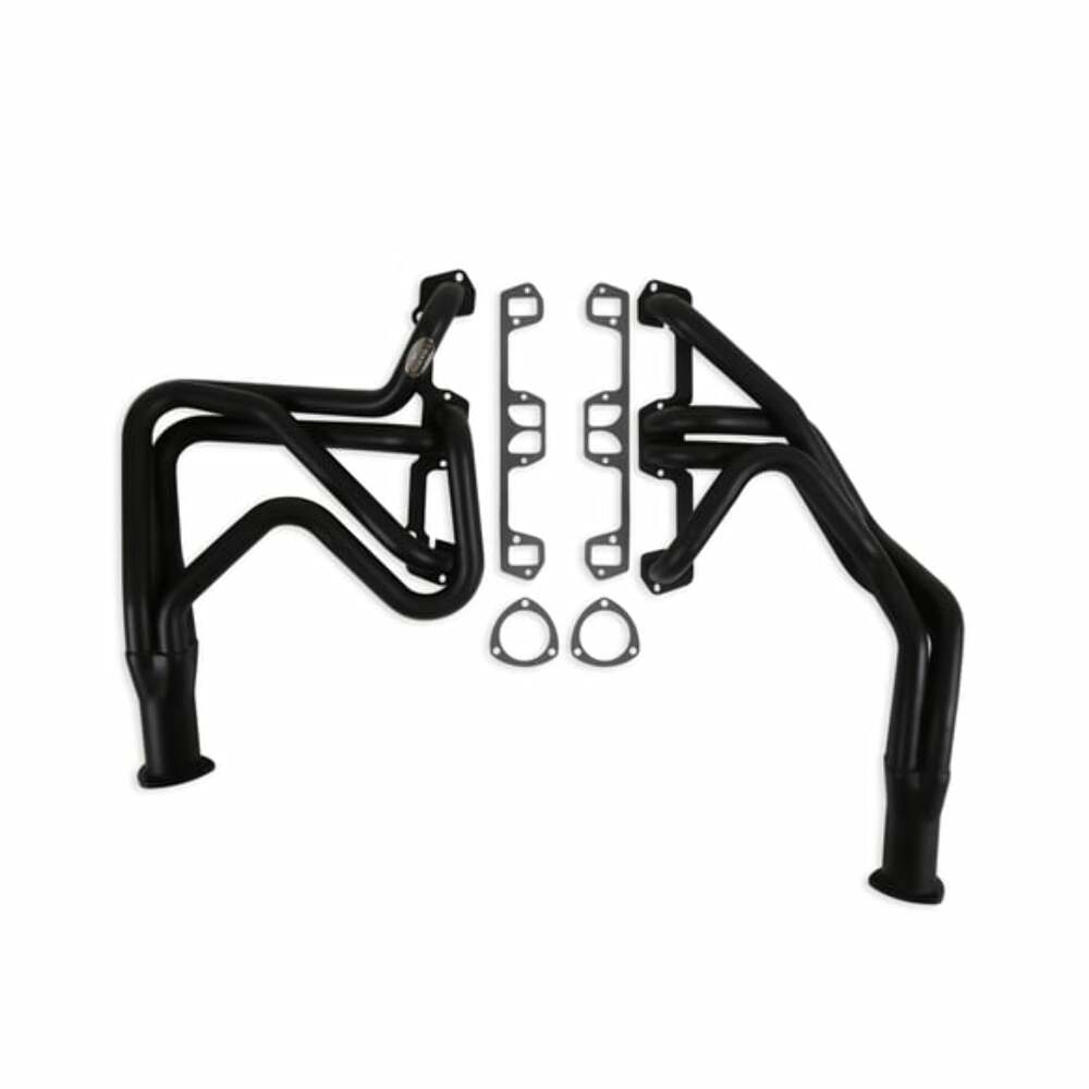 Hooker 1967-1974 Dodge Dart Long Tube Headers Competition - Painted 5901HKR black ceramic coated long tube