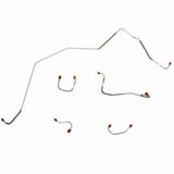 Front Brake Line Kit for 1967-1968 Chevy Camaro disc brakes stainless steel