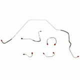 Front Brake Line Kit for 1967-1968 Chevy Camaro disc brakes stainless steel