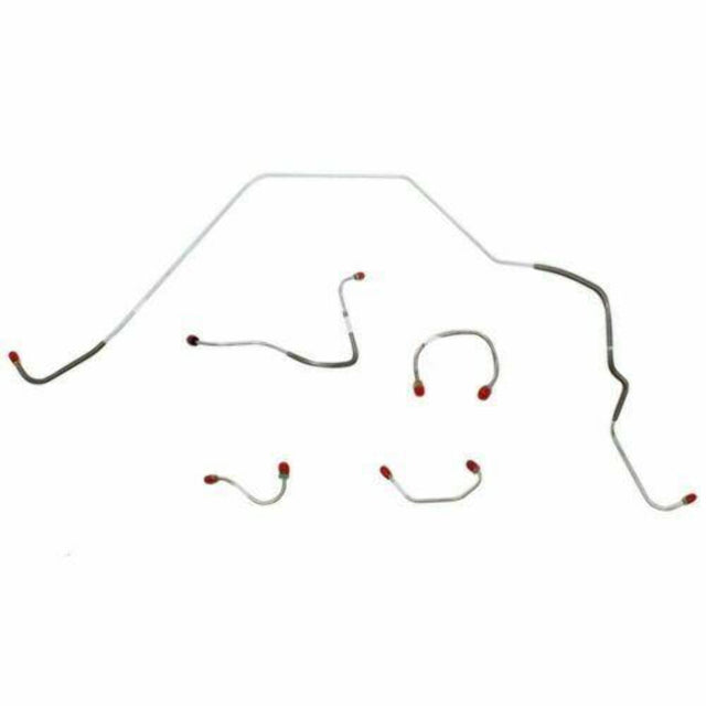 Front Brake Line Kit for 1967-1968 Chevy Camaro disc brakes stainless steel