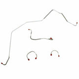 Front Brake Line Kit for 1967-1968 Chevy Camaro drum brakes stainless steel