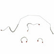 Front Brake Line Kit for 1967-1968 Chevy Camaro stainless steel