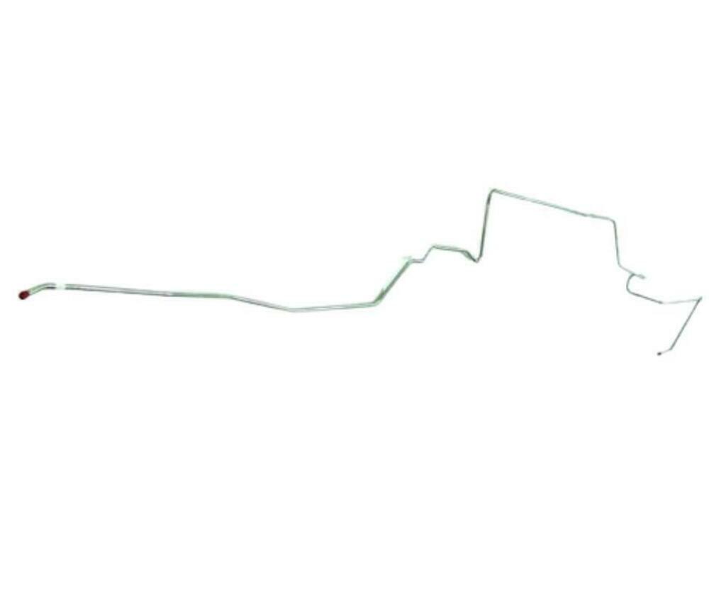 t 1967-68 Dodge Dart Fuel Line Kit 5/16 Tank-Pump Fuel Line Stainless - YGL6701SS Fine Lines