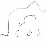 Front Brake Line Kit for 1967-1968 Pontiac Firebird disc brakes stainless steel