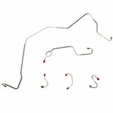 Front Brake Line Kit for 1967-1968 Pontiac Firebird disc brakes stainless steel