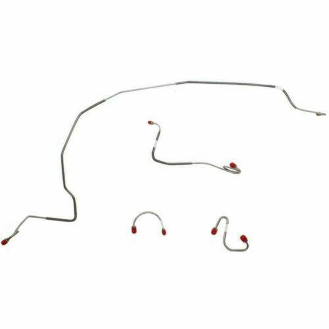 Front Brake Line Kit for 1967-1968 Pontiac Firebird drum brakes stainless steel