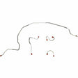 Front Brake Line Kit for 1967-1968 Pontiac Firebird stainless steel