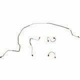 Front Brake Line Kit for 1967-1968 Pontiac Firebird stainless steel