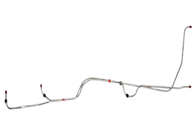 t 1967-69 Plymouth Barracuda Trans Cooler Lines w/ 8cyl 727 Trans Set - YTC6701SS Fine Lines