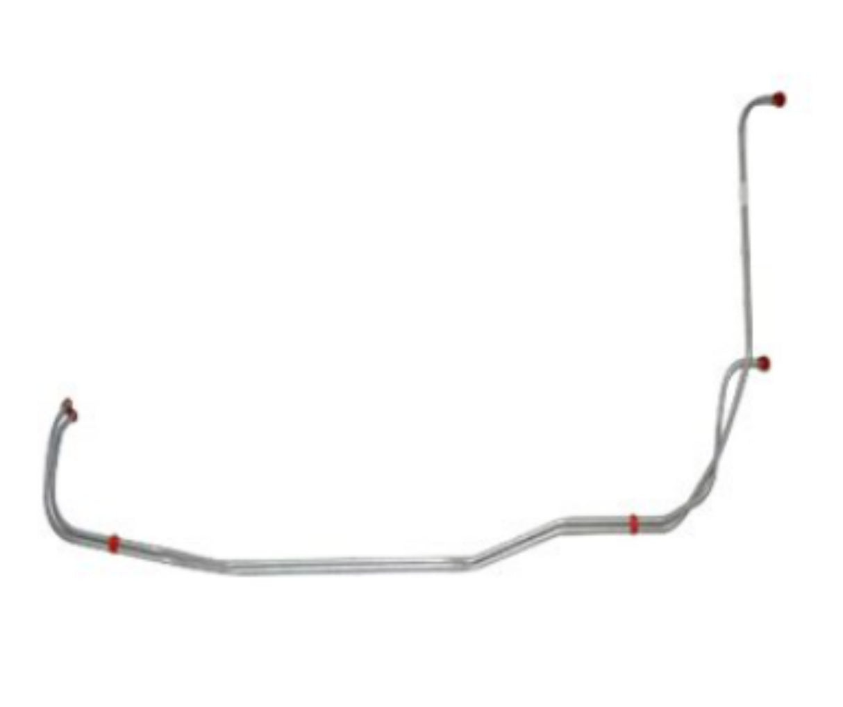 t 1967-69 Pontiac Firebird Transmission Cooler Lines Powerglide 2 Piece -FTC6702OM Fine Lines