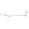 t 1967-70 Ford Mustang Transmission Cooler Lines 8 Cylinder C4 2 Piece - ZTC6702OM Fine Lines