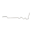 Fuel Line Kit for 1967-1970 Ford Mustang Truck Stylin stainless steel