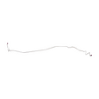t 1967-70 Mercury Cougar Intermediate Brake Line Disc Brakes Stainless - ZIN6722SS Fine Lines