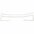 Fuel Line for 1967-1972 Chevy C10 2WD short bed stainless steel