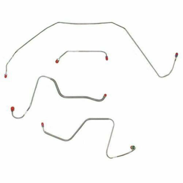 Front Brake Line Kit for 1967 Buick Skylark drum brakes stainless steel