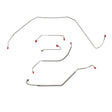 Front Brake Line Kit for 1967 Buick Skylark drum brakes stainless steel
