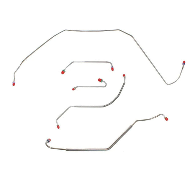 Front Brake Line Kit for 1967 Buick Skylark drum brakes stainless steel
