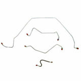 Front Brake Line Kit for 1967 Chevy Chevelle drum brakes stainless steel