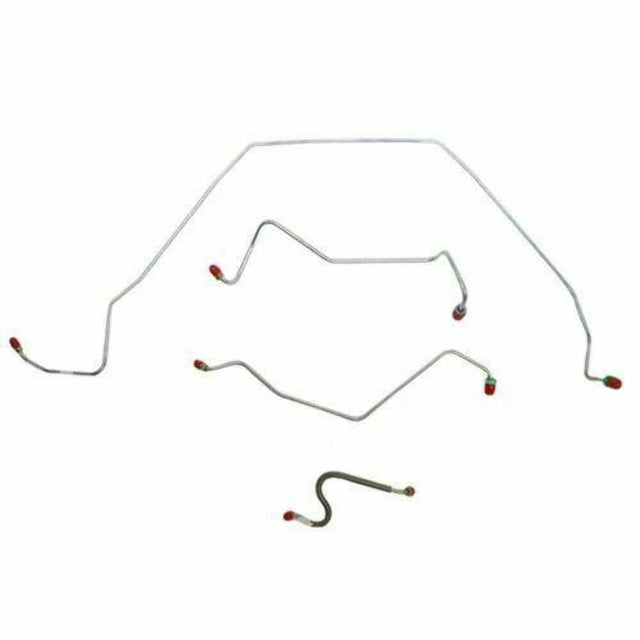 Front Brake Line Kit for 1967 Chevy Chevelle drum brakes stainless steel