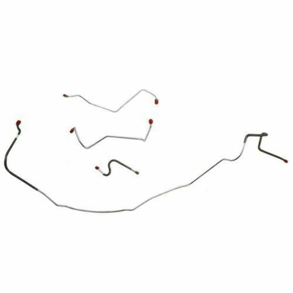 Front Brake Line Kit for 1967 Chevy Chevelle drum brakes stainless steel