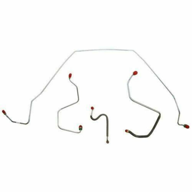 Front Brake Line Kit for 1967 Chevy Chevelle drum brakes stainless steel