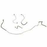 Front Brake Line Kit for 1967 Chevy Chevelle drum brakes stainless steel
