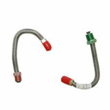 Fuel Line for 1967 Chevy Chevelle Front Caliper Lines 1/2 Left 7/16 Right Port steel