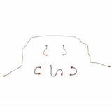 Front Brake Line Kit for 1967 Chevy Chevy II drum brakes stainless steel