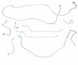 t 1967 Chevy Malibu w/ Manual Disc Brakes, Complete Brake Line Kit CBK0289SS Fine Lines