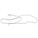 t 1967 Chevy Malibu w/ Manual Disc Brakes, Complete Brake Line Kit CBK0289SS Fine Lines